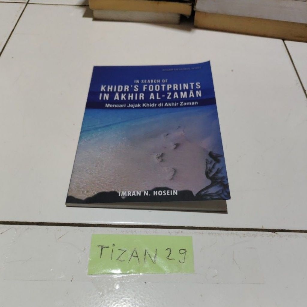 buku mencari jejak khidr diakhir zaman by IMRAN N. HOSEIN