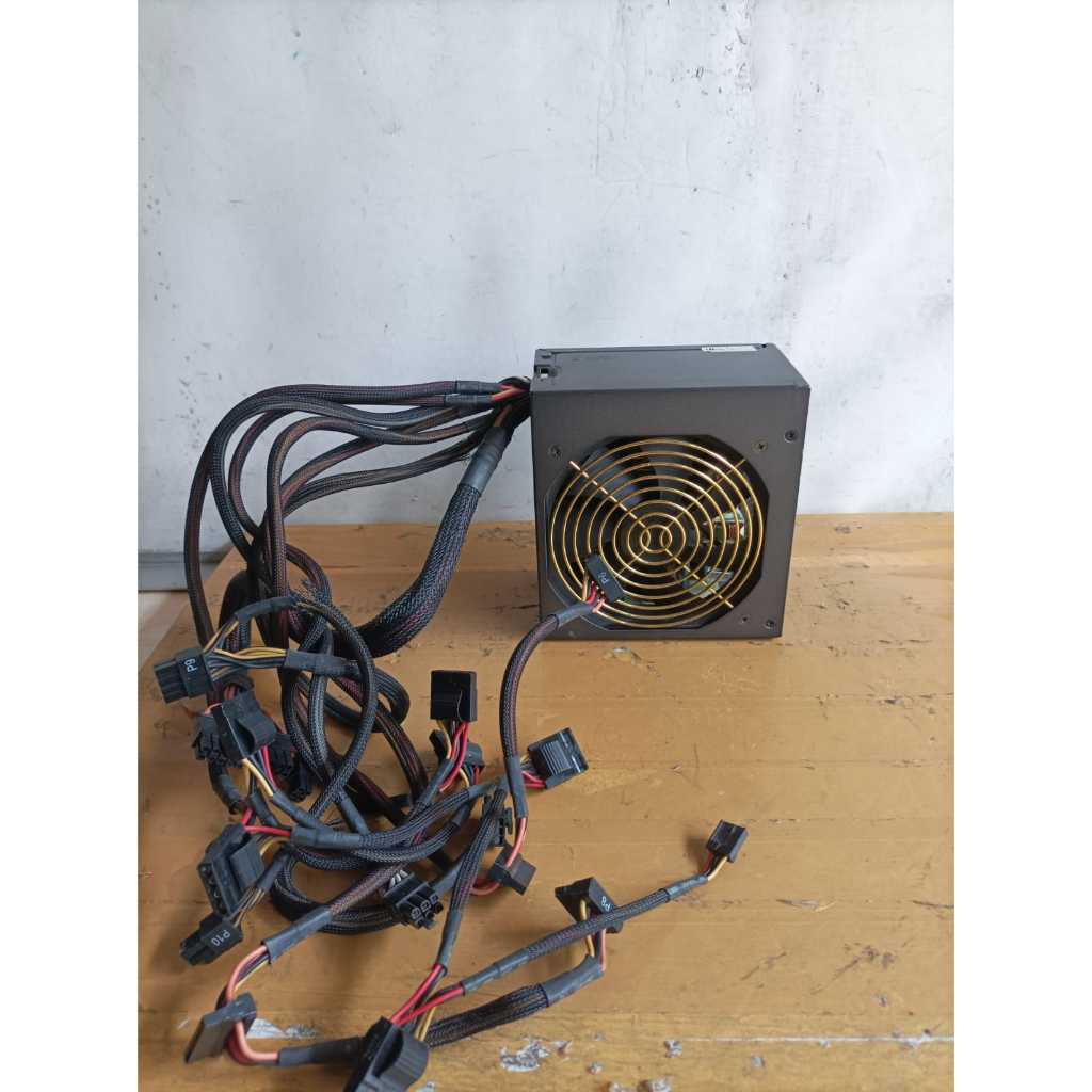 power supply enlight 860a1001b 600w normal siap pakai