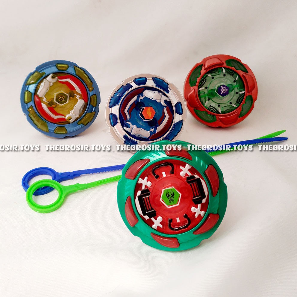 TGT Fast Fancy Gasing Tarik RANDOM Gangsing Beyblade Termasuk Tarikan