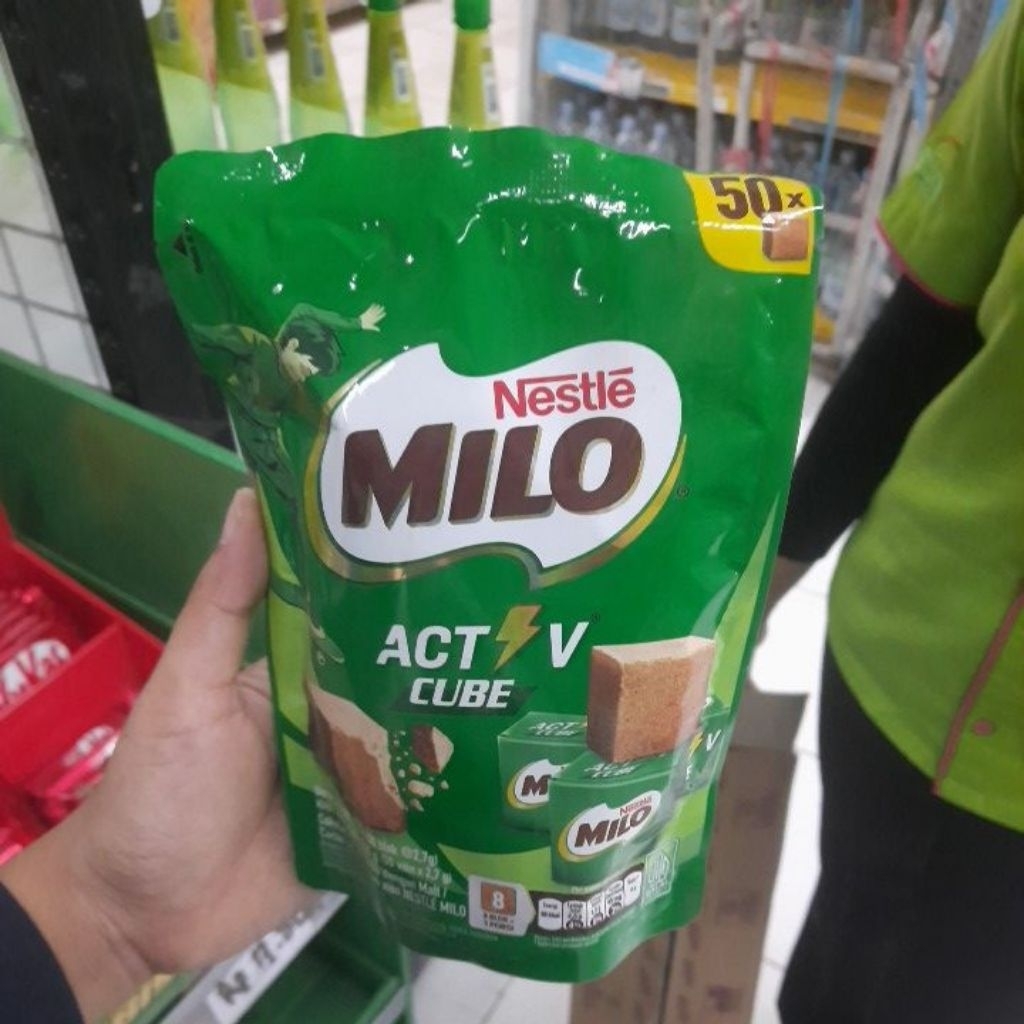 MILO CUBE PERMEN ISI 50 BUTIR 135gr