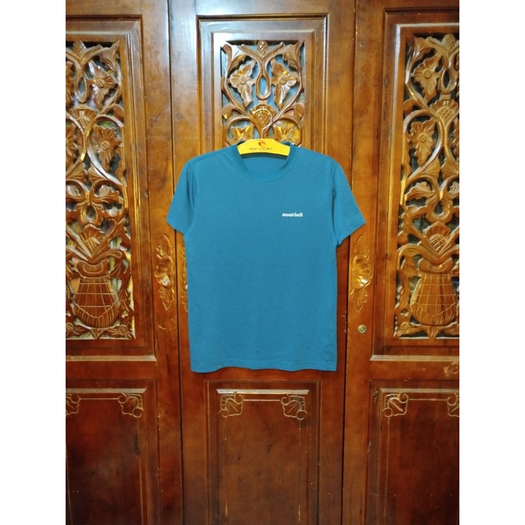 KAOS JERSEY BASELAYER OUTDOOR HIKING MONTBELL SIZE S SECOND