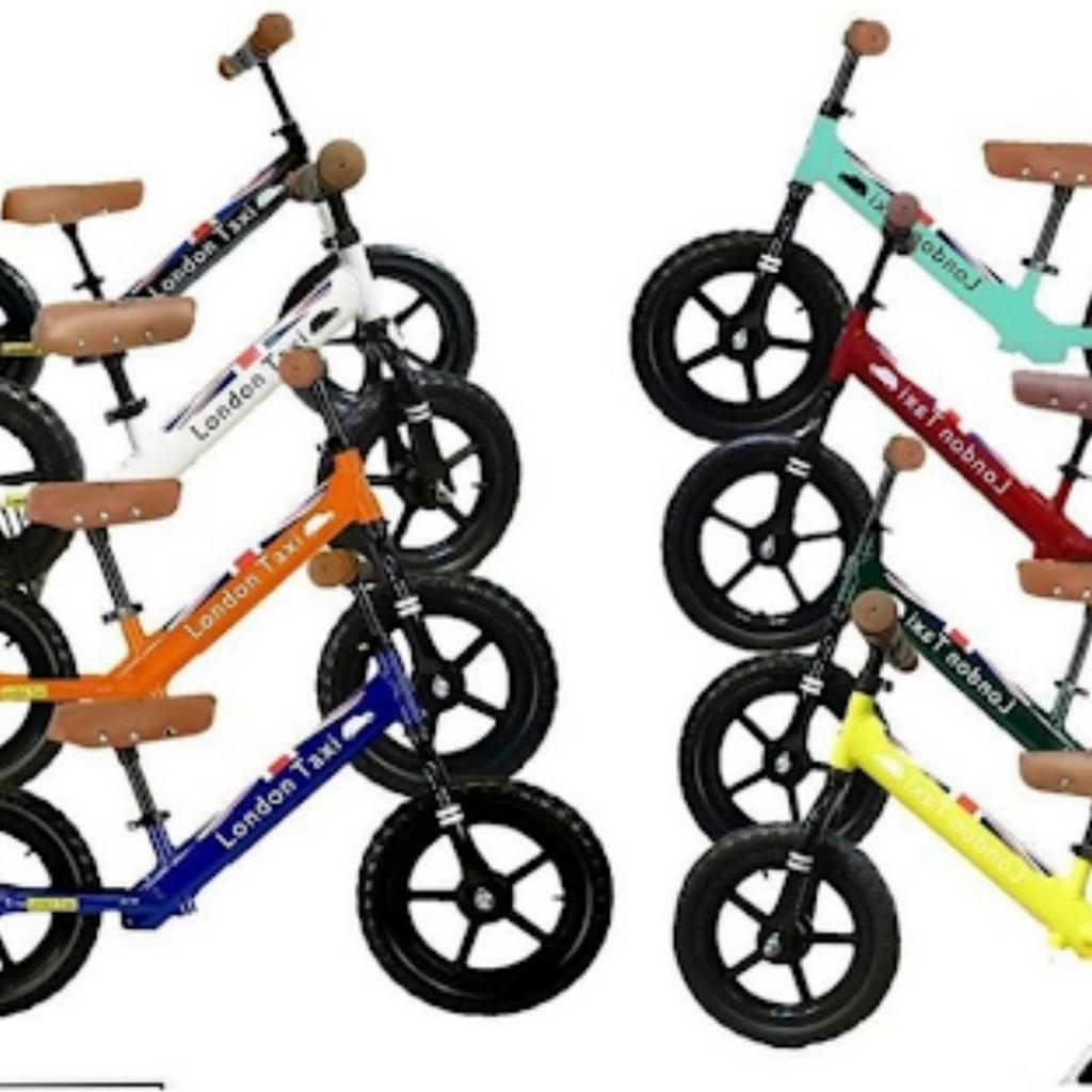 London Taxi Balance Bike Kick Bike