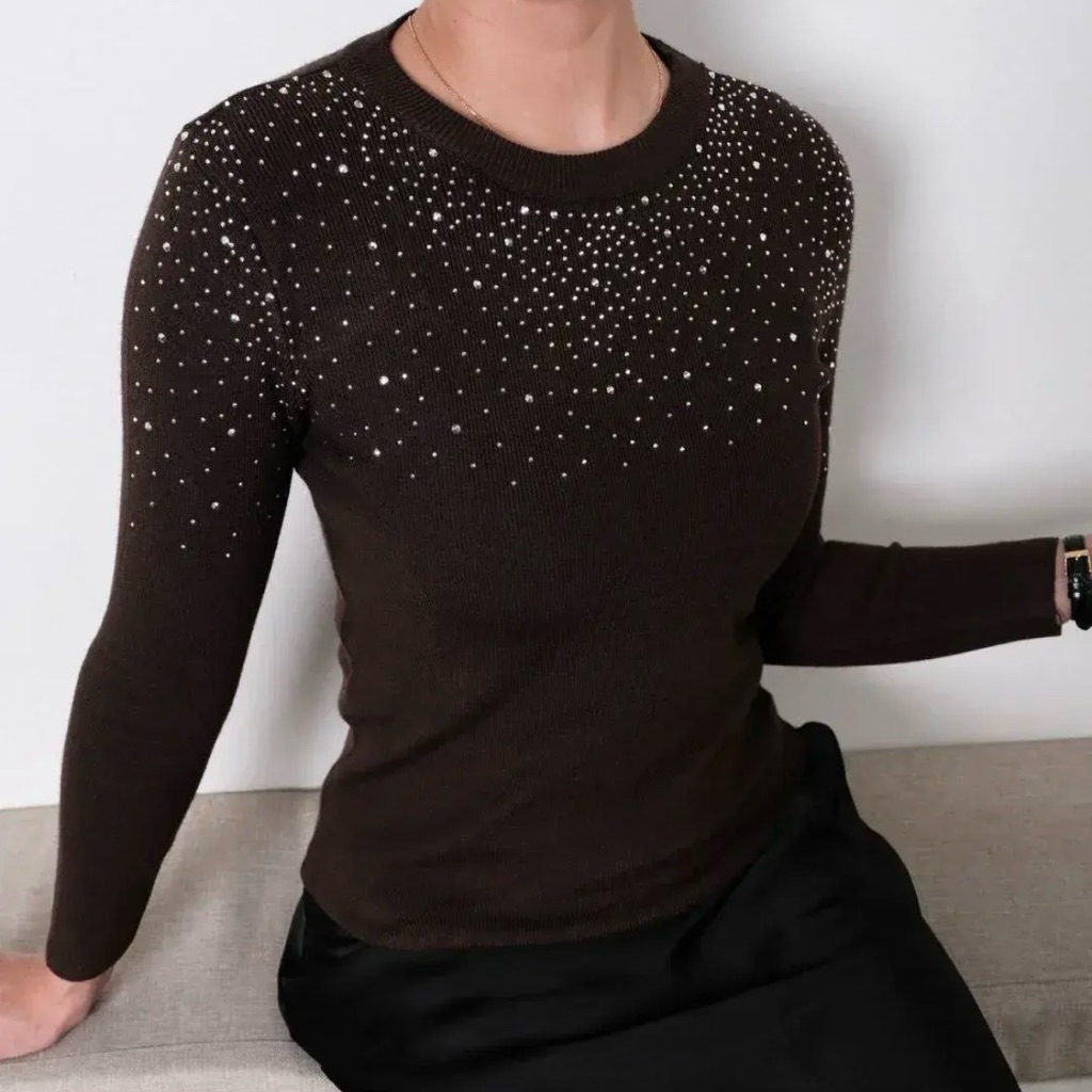 Manset Inara Pinkdose Manset Knit Longslevee Pinkdose Manset Hitam