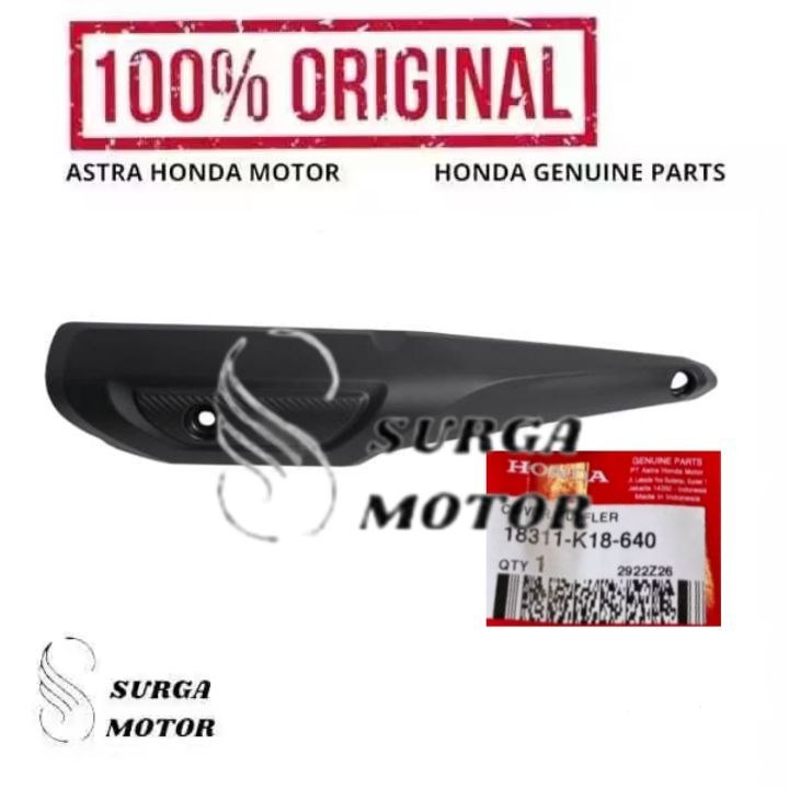 Cover Tutup Knalpot Kenalpot Motor CB 150 CB150 Verza 2018 2019 2020 2021 2022 2023 2024 2025 2026 1