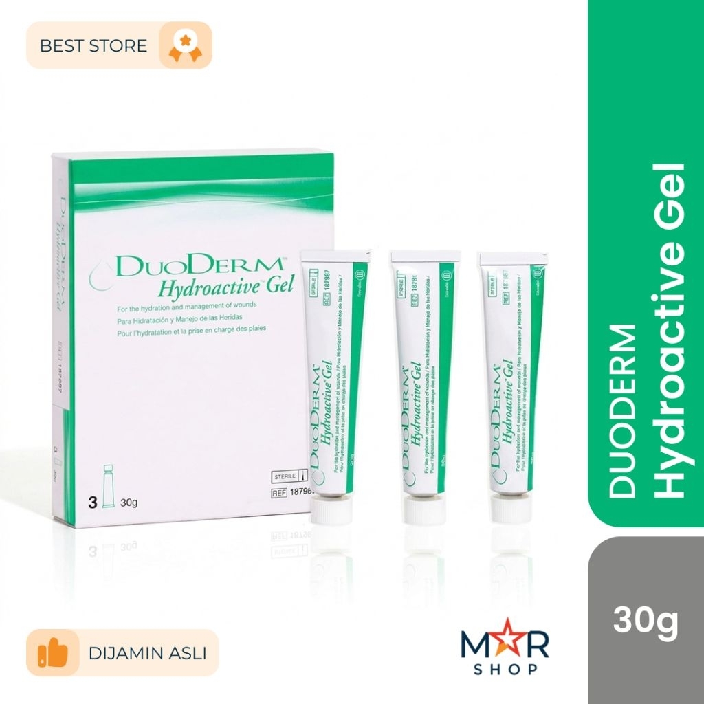Duoderm Hydroactive Active Gel Convatec 30gr Luka Ringan Operasi Diabetes Salep Stroke