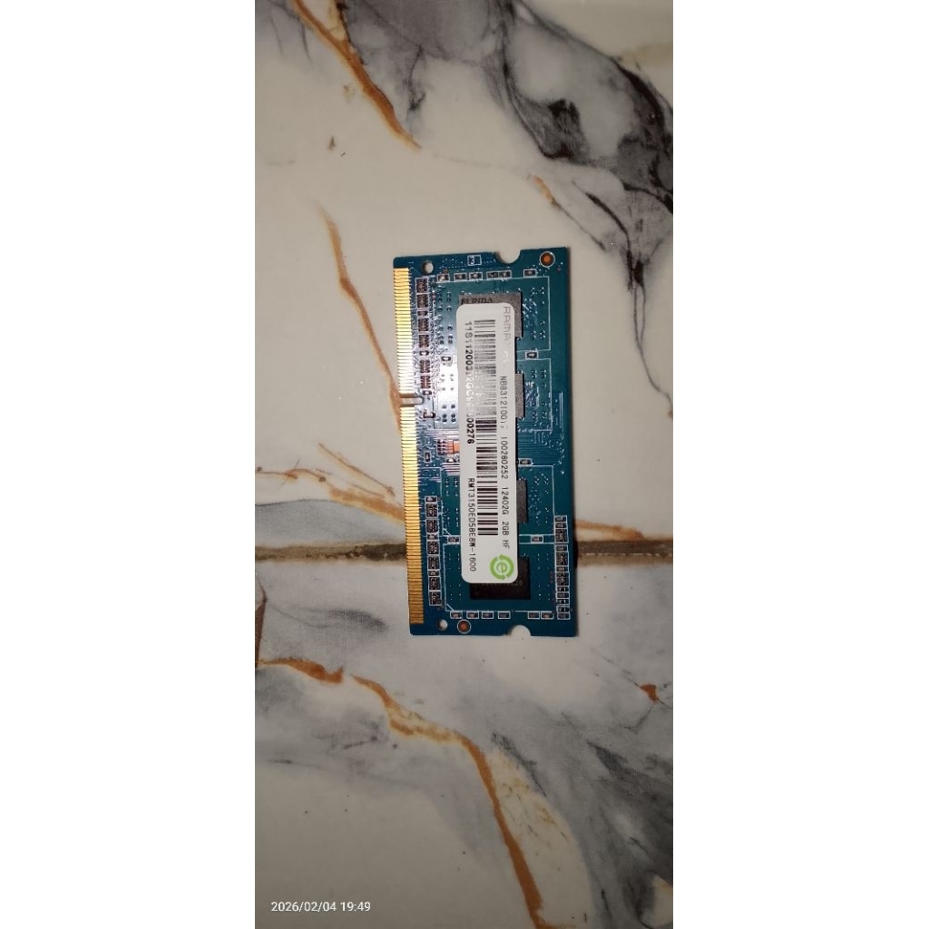 Ram 2 GB DDR3
