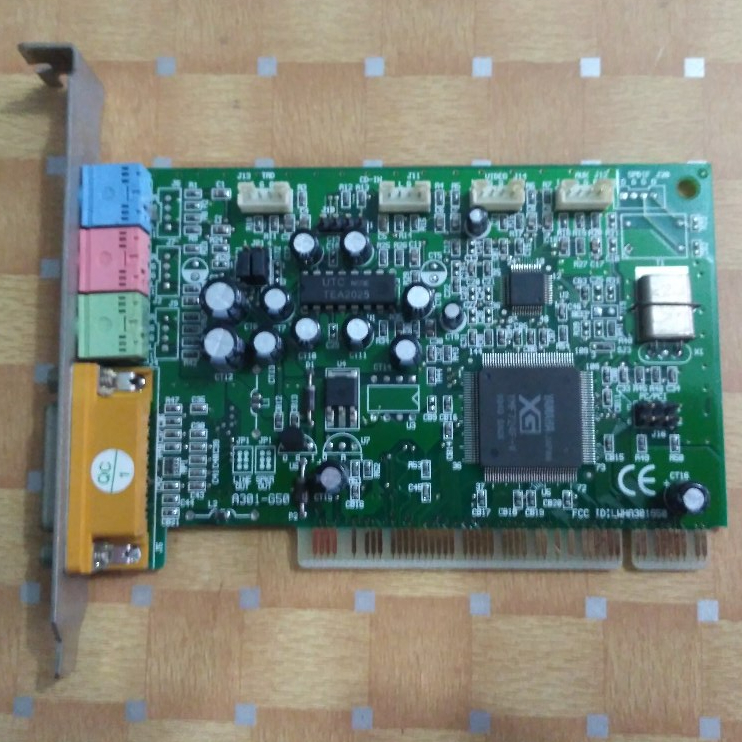 [Second-Ori] SOUND CARD PCI Model Yamaha A301-G50 / Chip Yamaha YMF724F-V /Support Audio 5.1