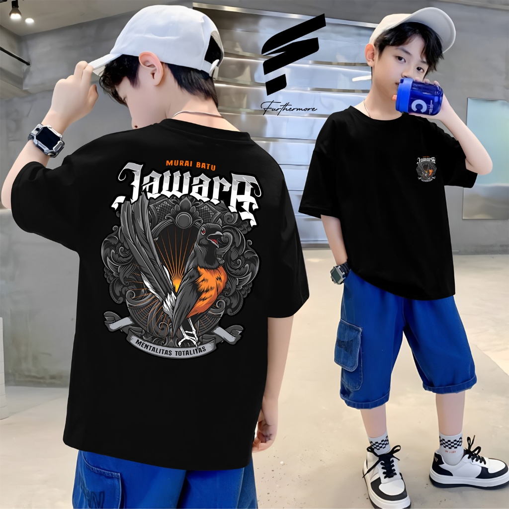 KAOS ANAK MURAI BATU JAWARA/KAOS TSHIRT NEW DESAIN PECINTA MURAI BATU/Baju Murai Murah/Kaos Murah