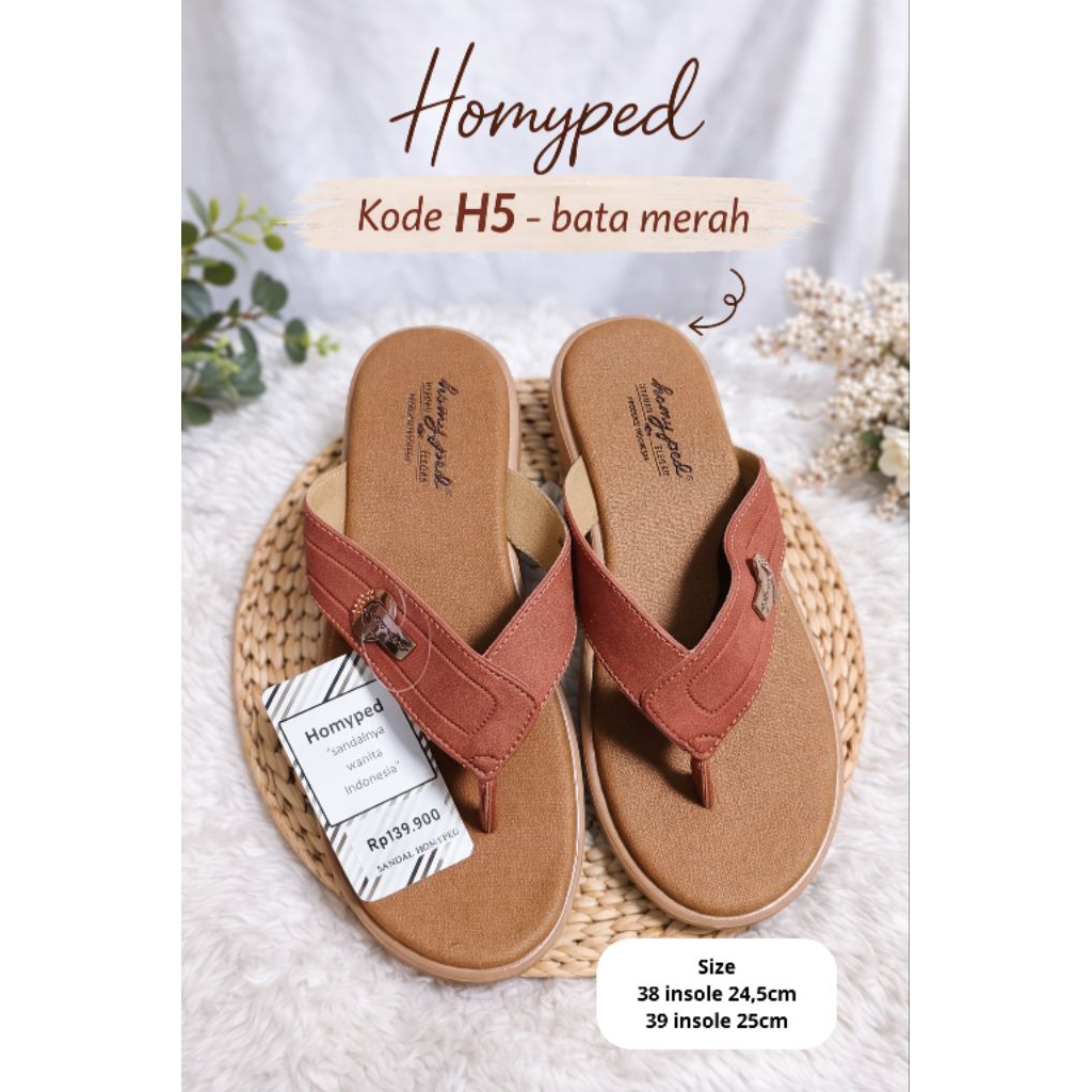 sandal wanita homyped kode H5-38,39