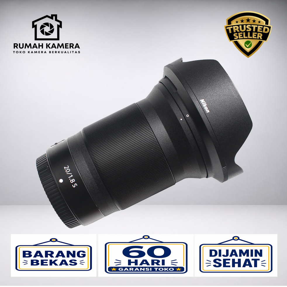Like New Lensa Nikon Z 20mm F1.8 S