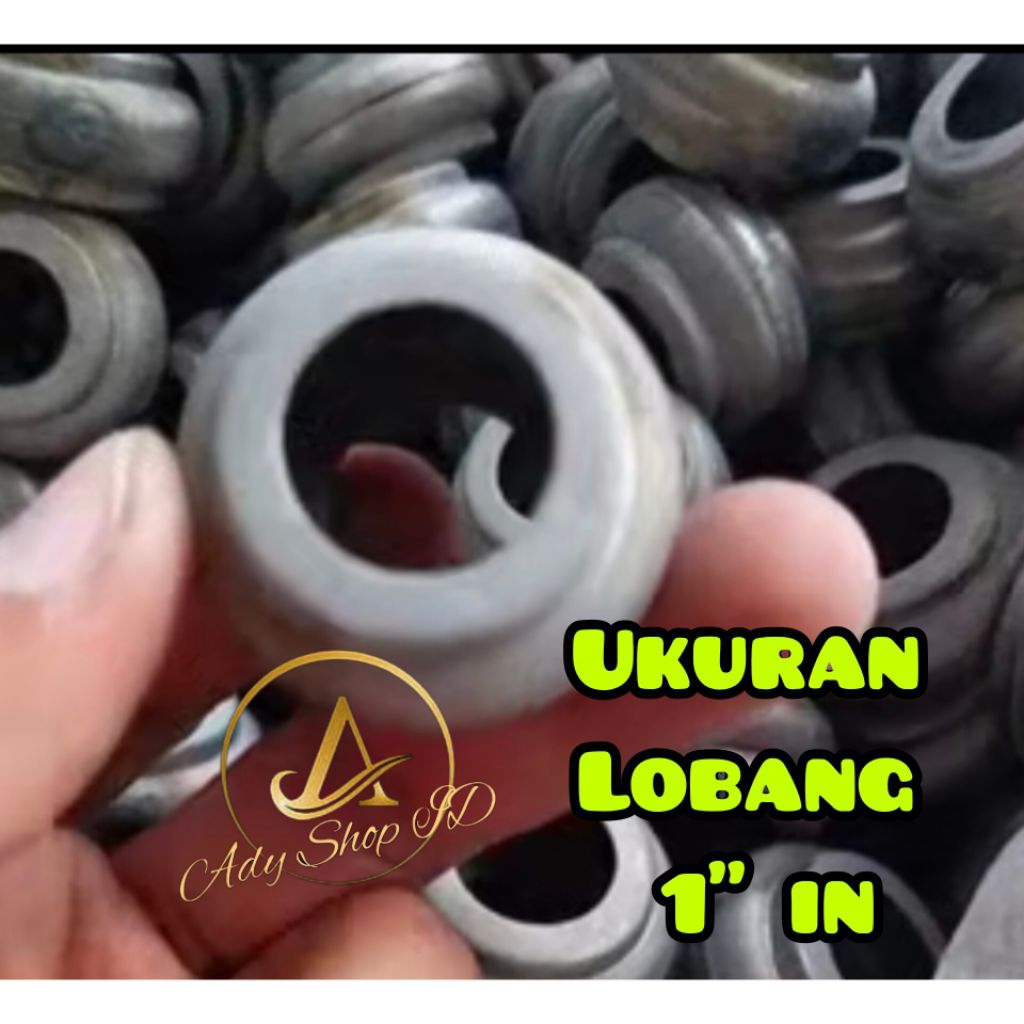Cincin buat plat besi ukuran lobang 1" in hiasan pagar besi