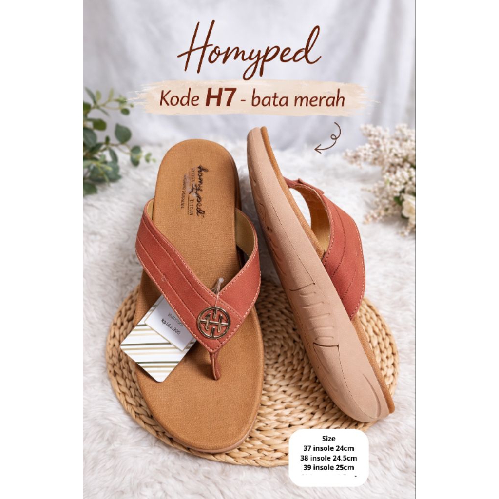 sandal wanita homyped kode H7-37,38,39