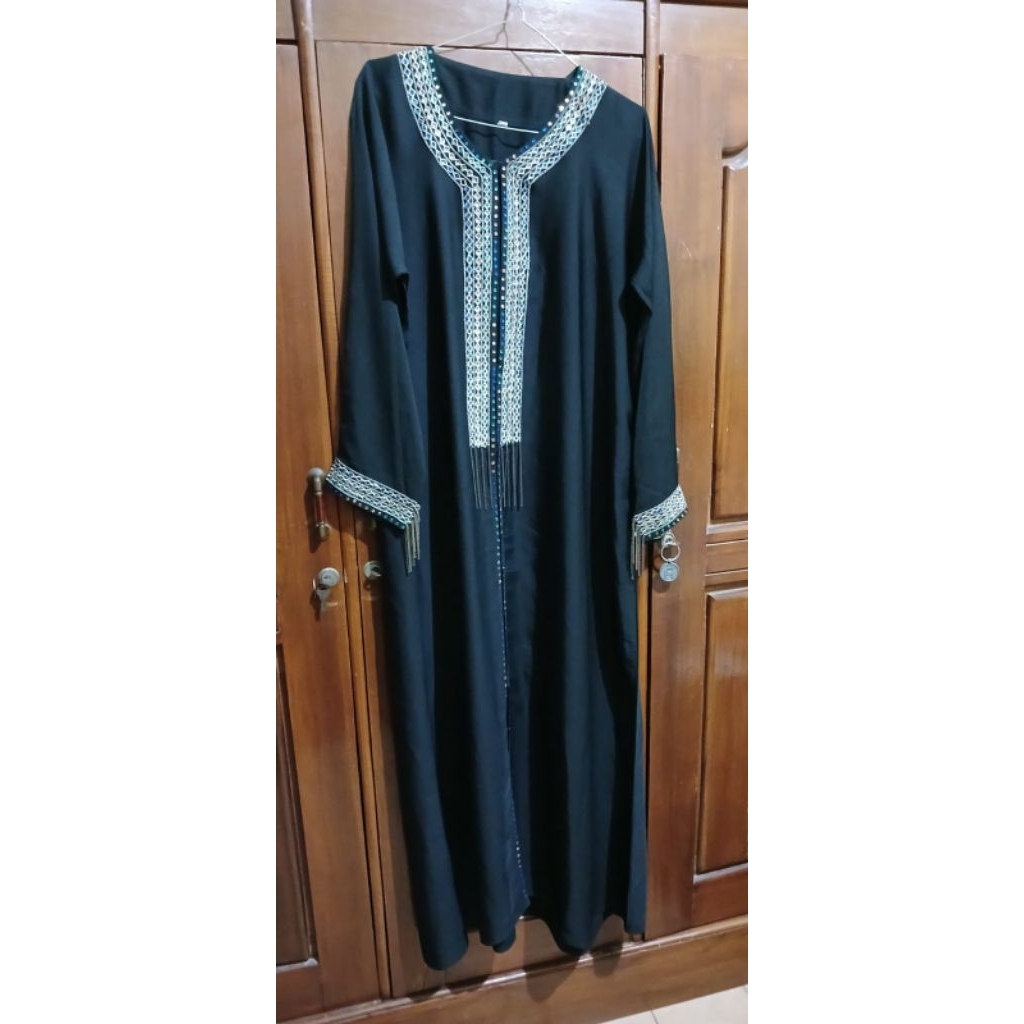Gamis hitam jumbo