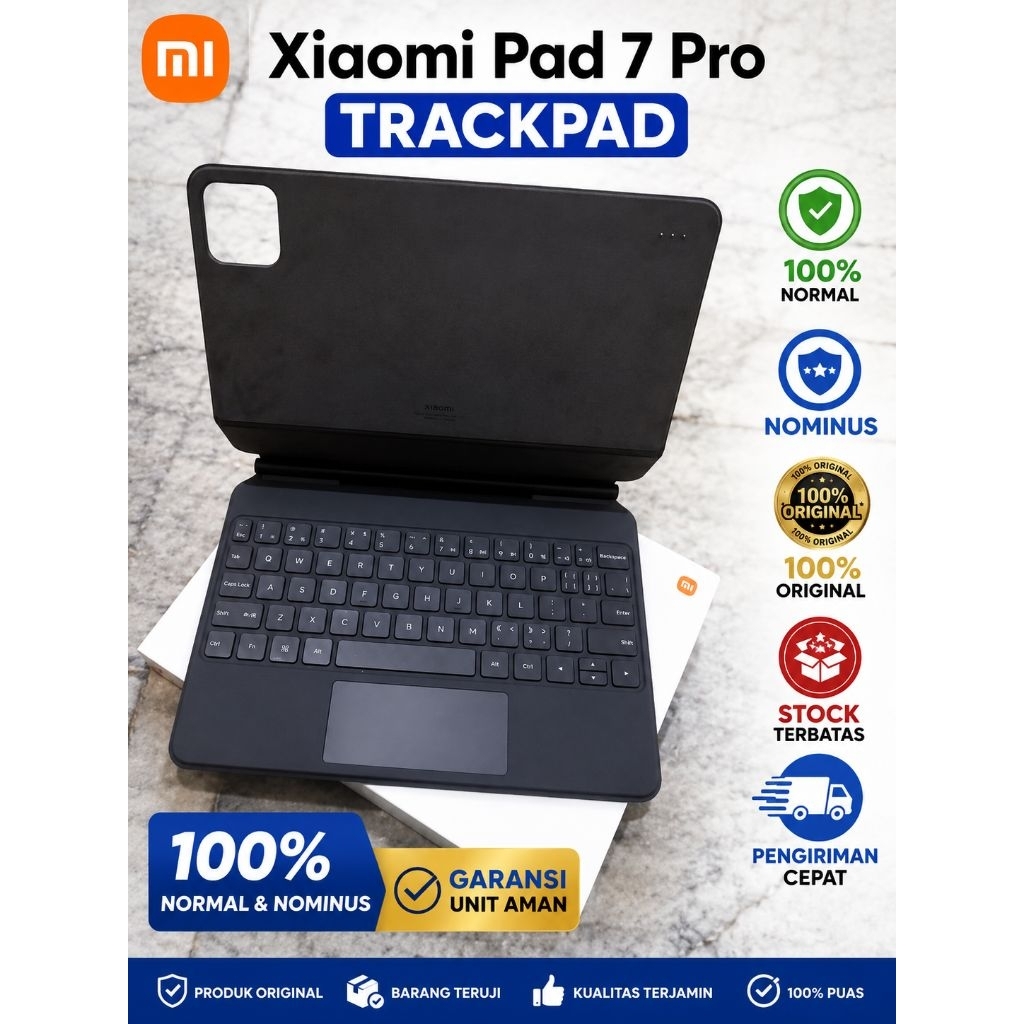 Keyboard trackpad Xiaomi pad 7/7 pro fullset second original nominus