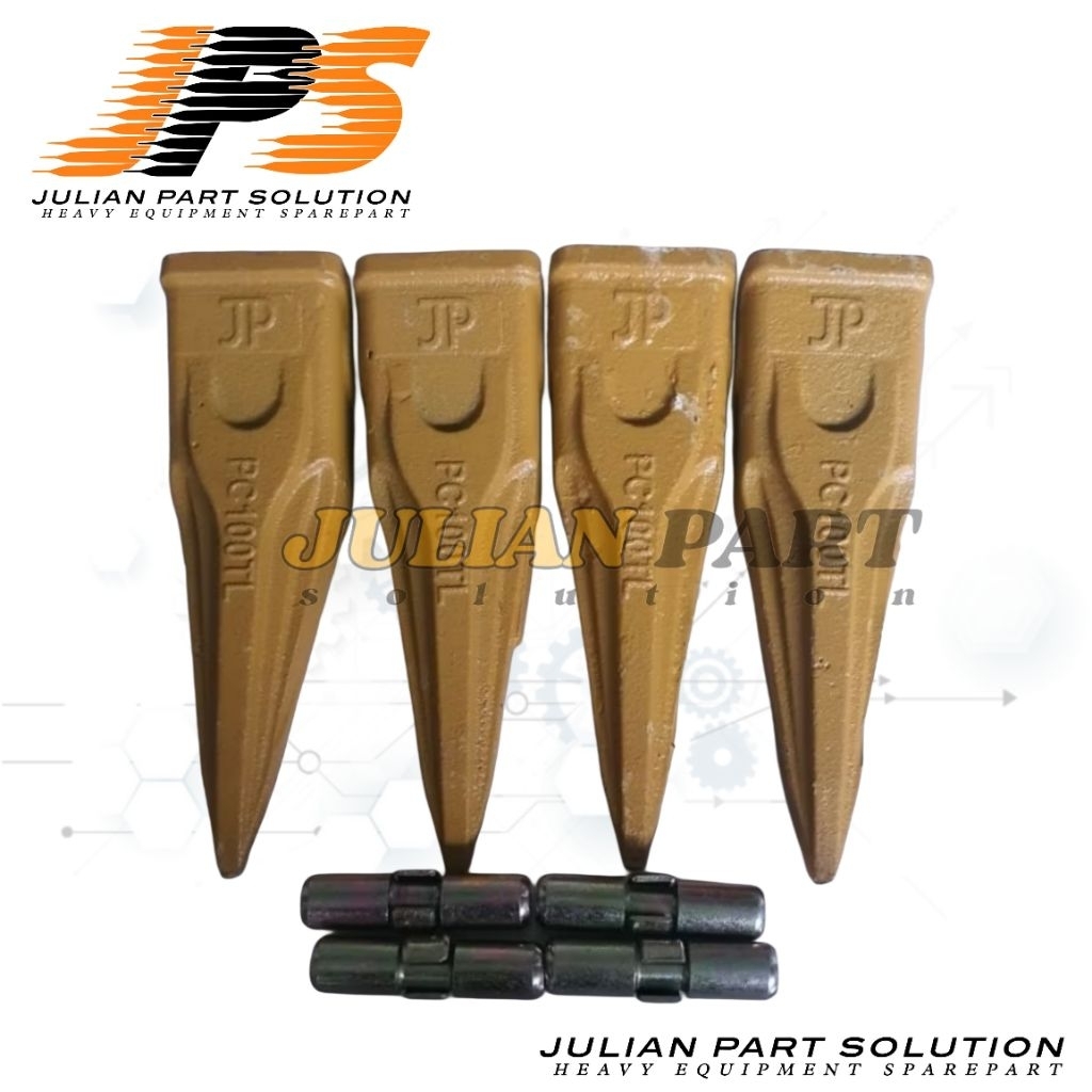 Kuku bucket excavator Pc 75 Pc 78 Tooth bucket excavator Tipe Tiger Long