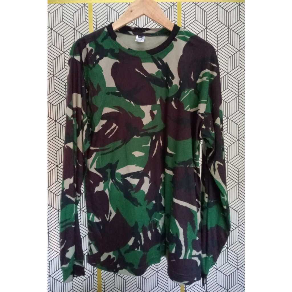 Baju TNI-AD lengan panjang laki-laki (preloved)