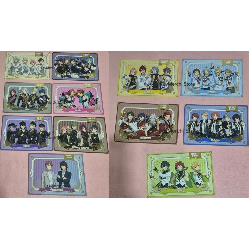 Ensemble Stars Postcard Gigo