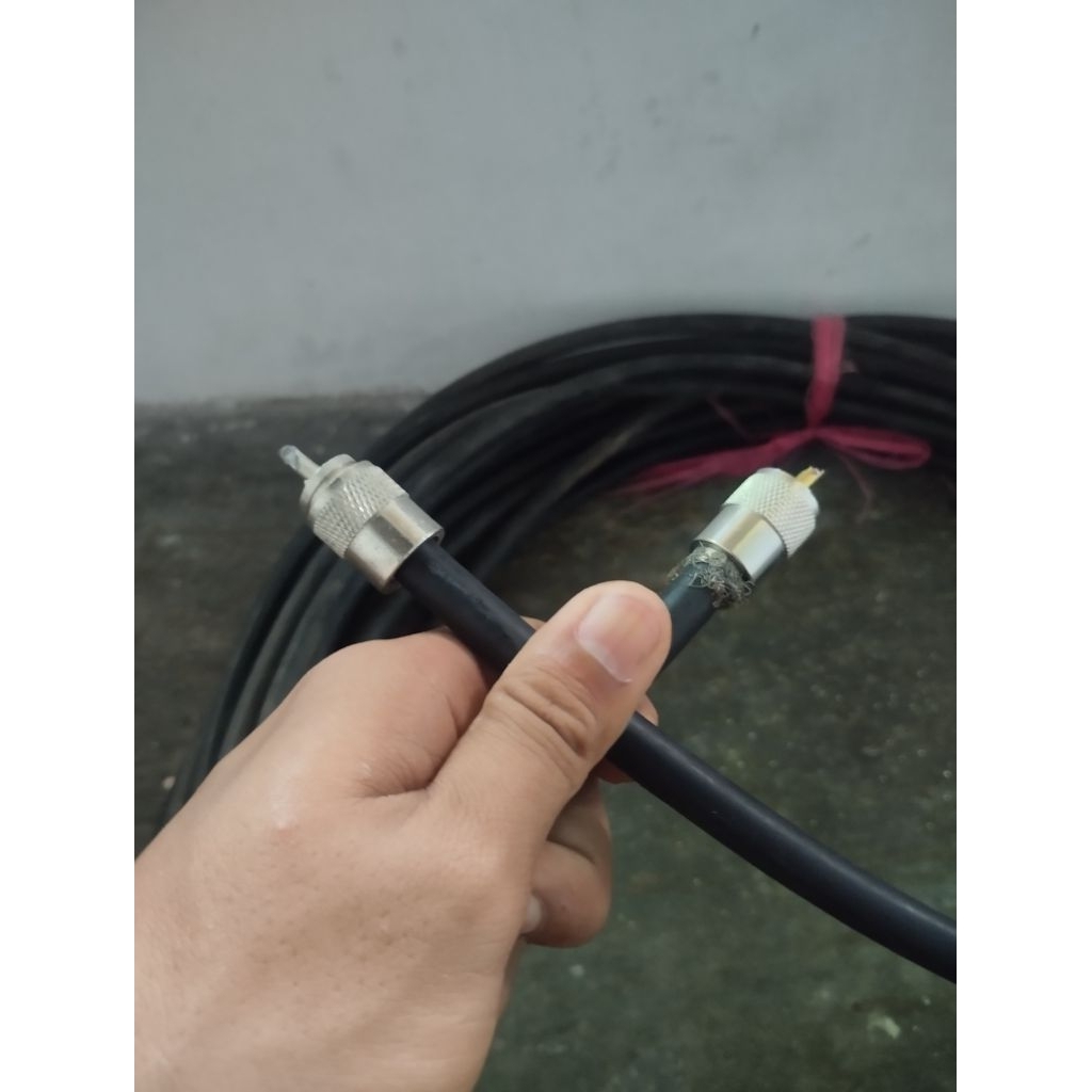 Kabel RG8 Ericsson Shield tembaga