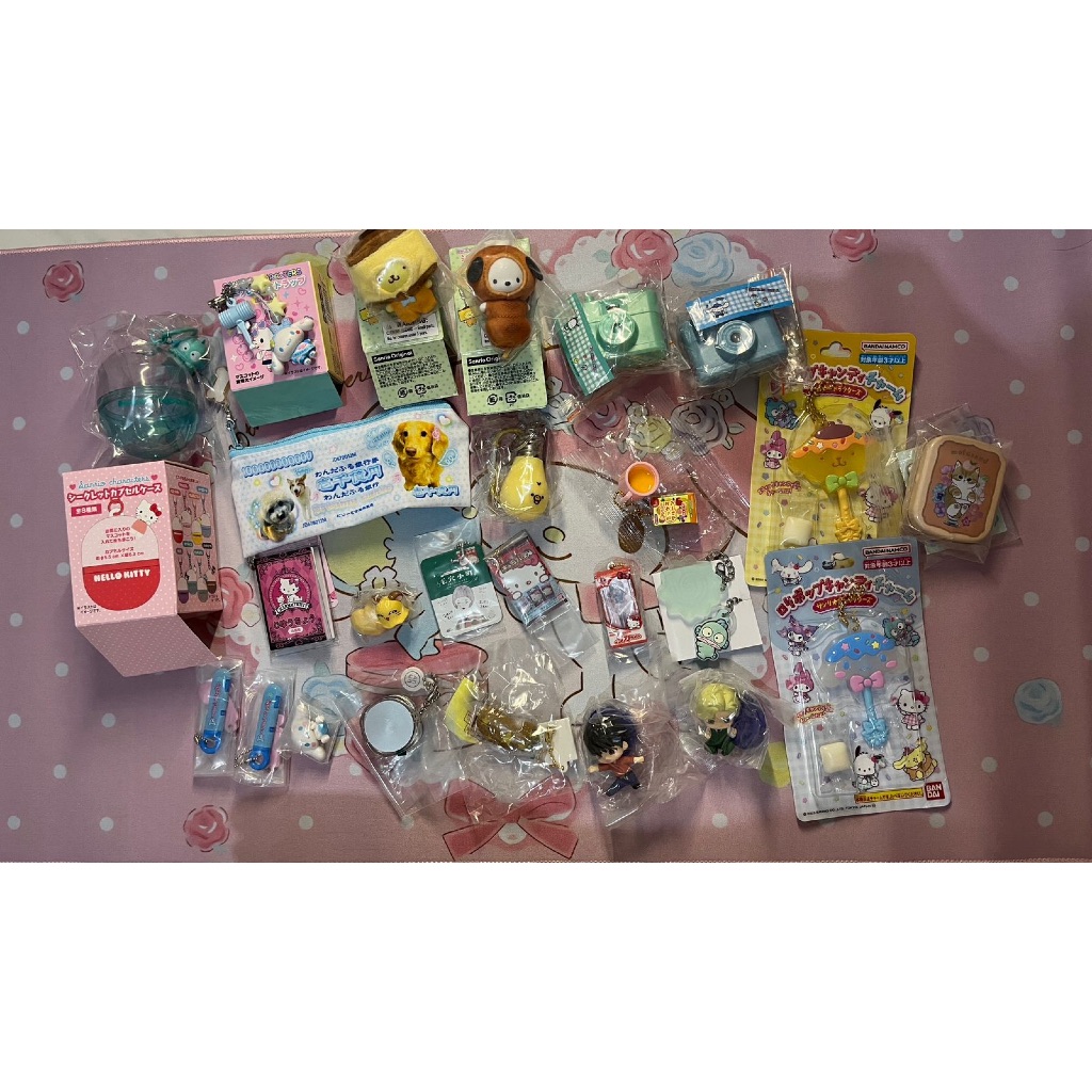 [READY+ADMIN] SALE RANDOM TRINKETS (SANRIO, GOTOCHI, GACHAPON, BTS, MOFUSAND, KIIROITORI)