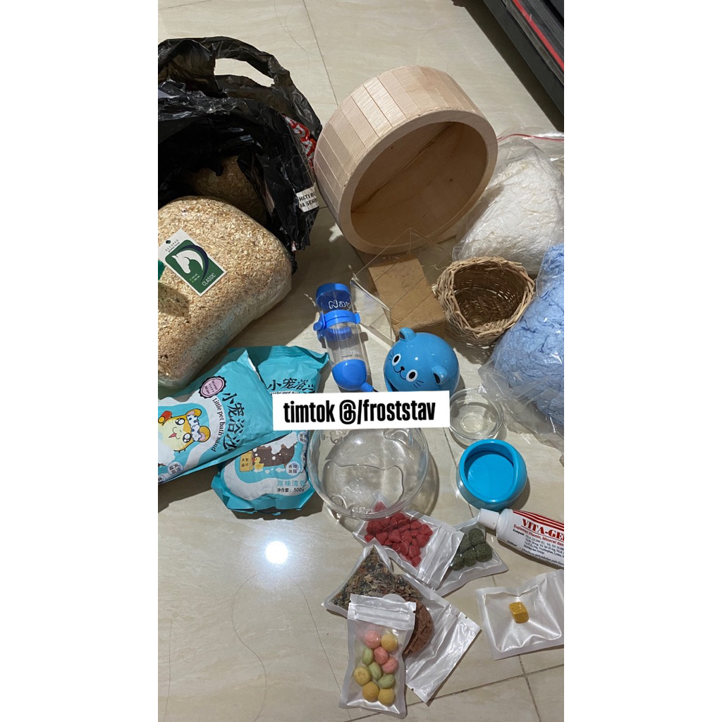 preloved barang hamster
