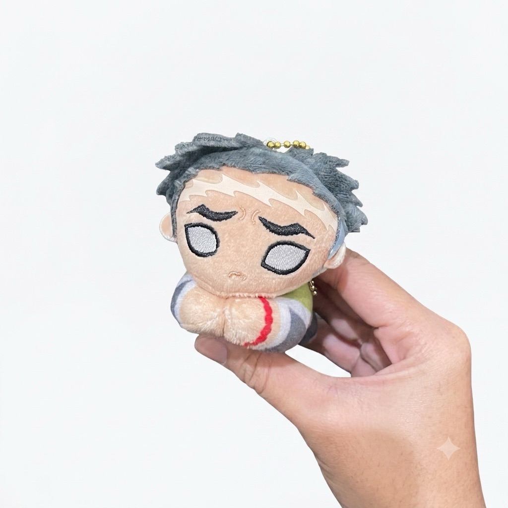 Official Merchandise Kimetsu No Yaiba Demon Slayer - Boneka Mini Gyomei Himejima Hug Chara Plush Gan