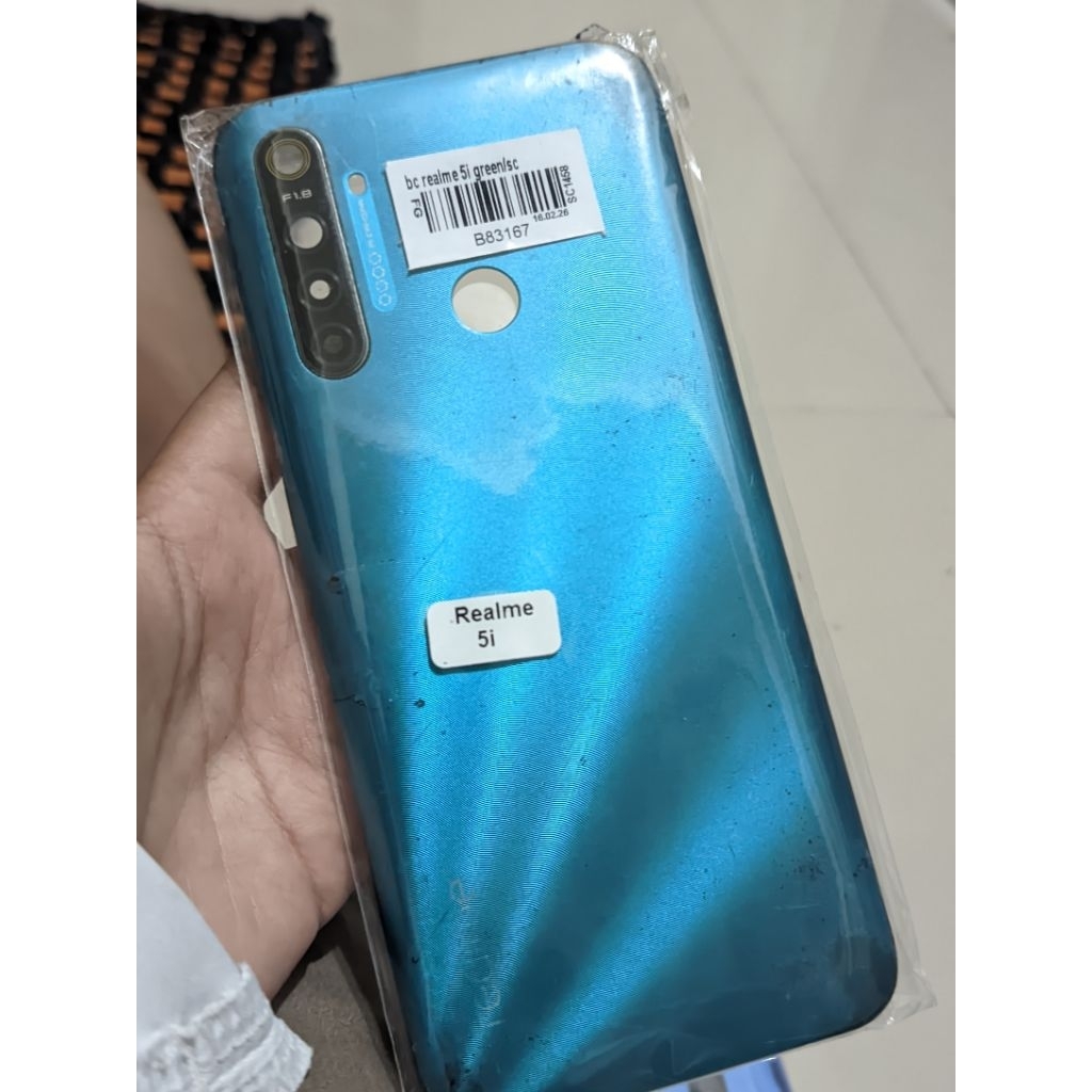 tutup belakang realme 5i/c3 minus lect