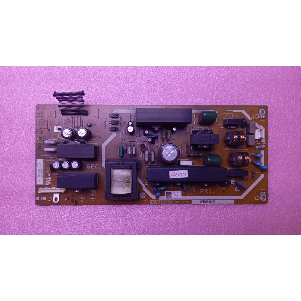 PSU SHARP LC-32A37M POWER SUPPLY LCD TV SHARP LC 32A37M REGULATOR LC32A37M ORIGINAL