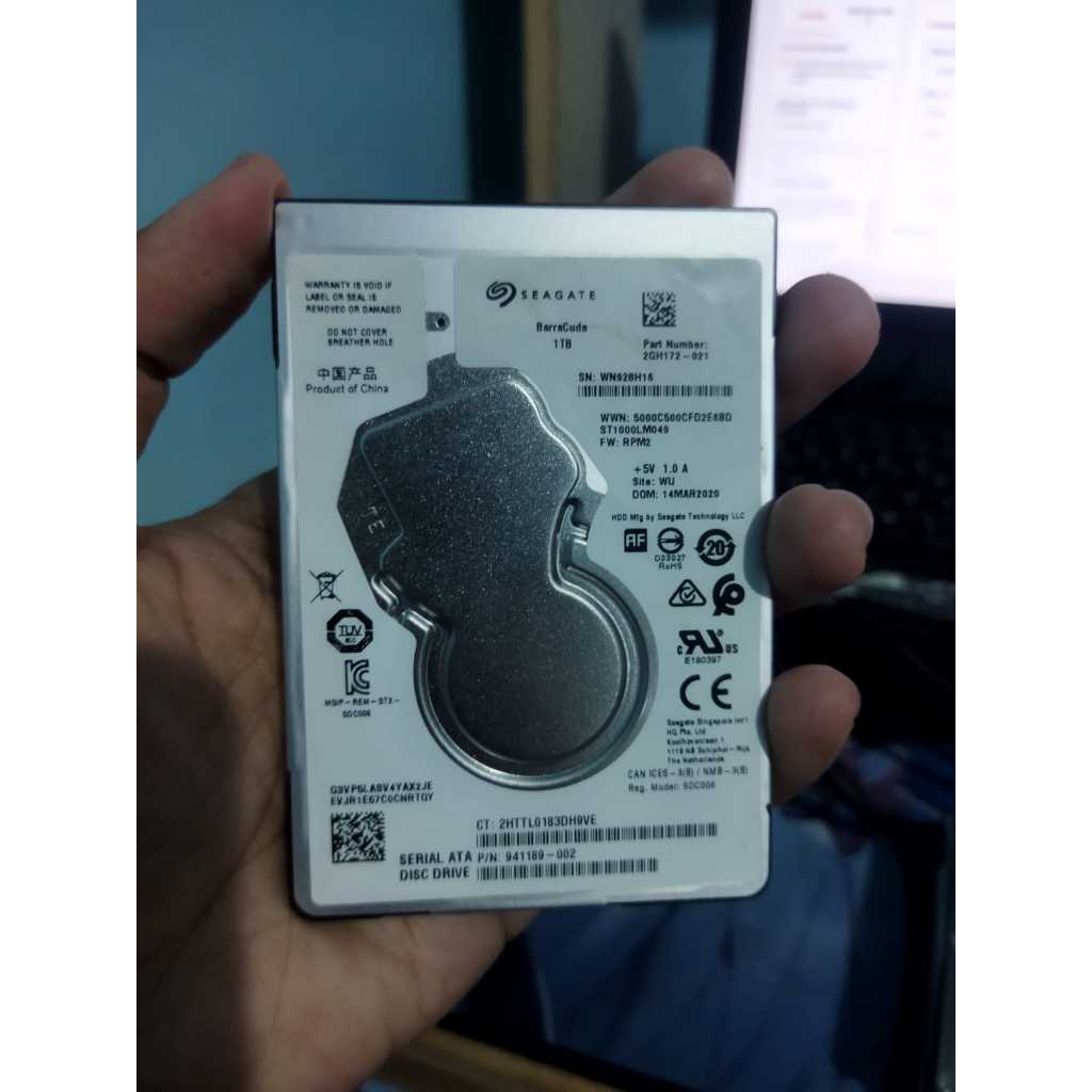 Harddisk Laptop 1TB