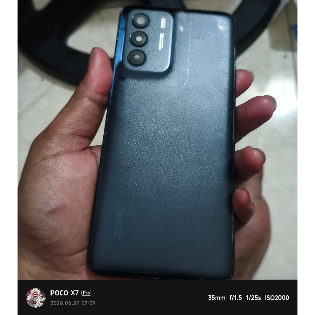 bazzel antena+backdoor dll infinix zero 5g 2023 original copotan