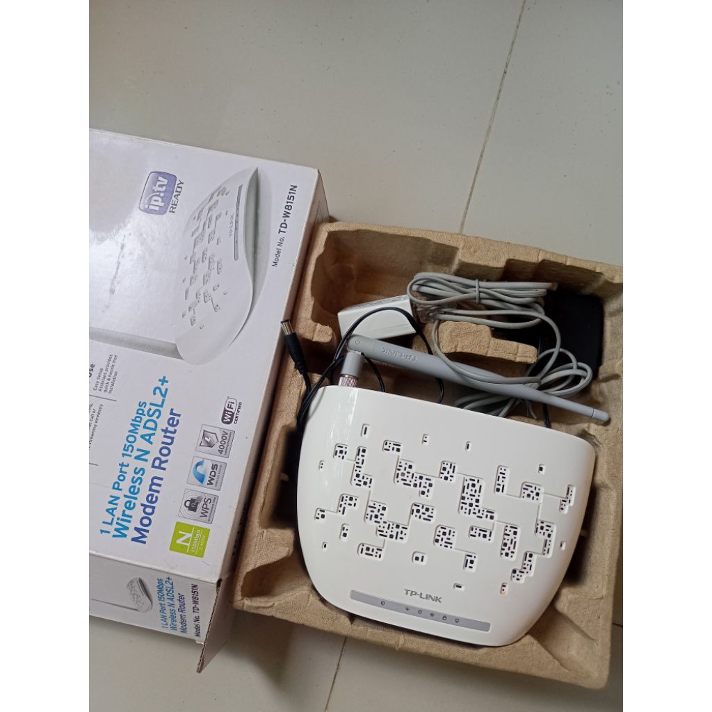 Router wifi tp link second normal