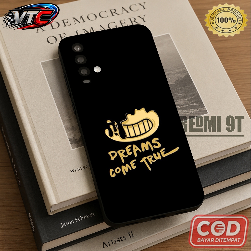 Softcase Premium Procamera Full Print HD Anti Lecet Motif Bendy And The Ink Machine untuk Redmi A5/A