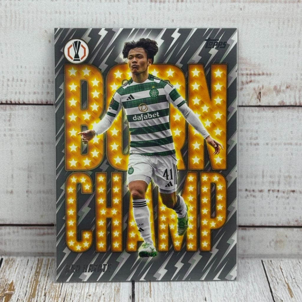 Kartu Bola Hatate Born Champ Celtic Topps Original