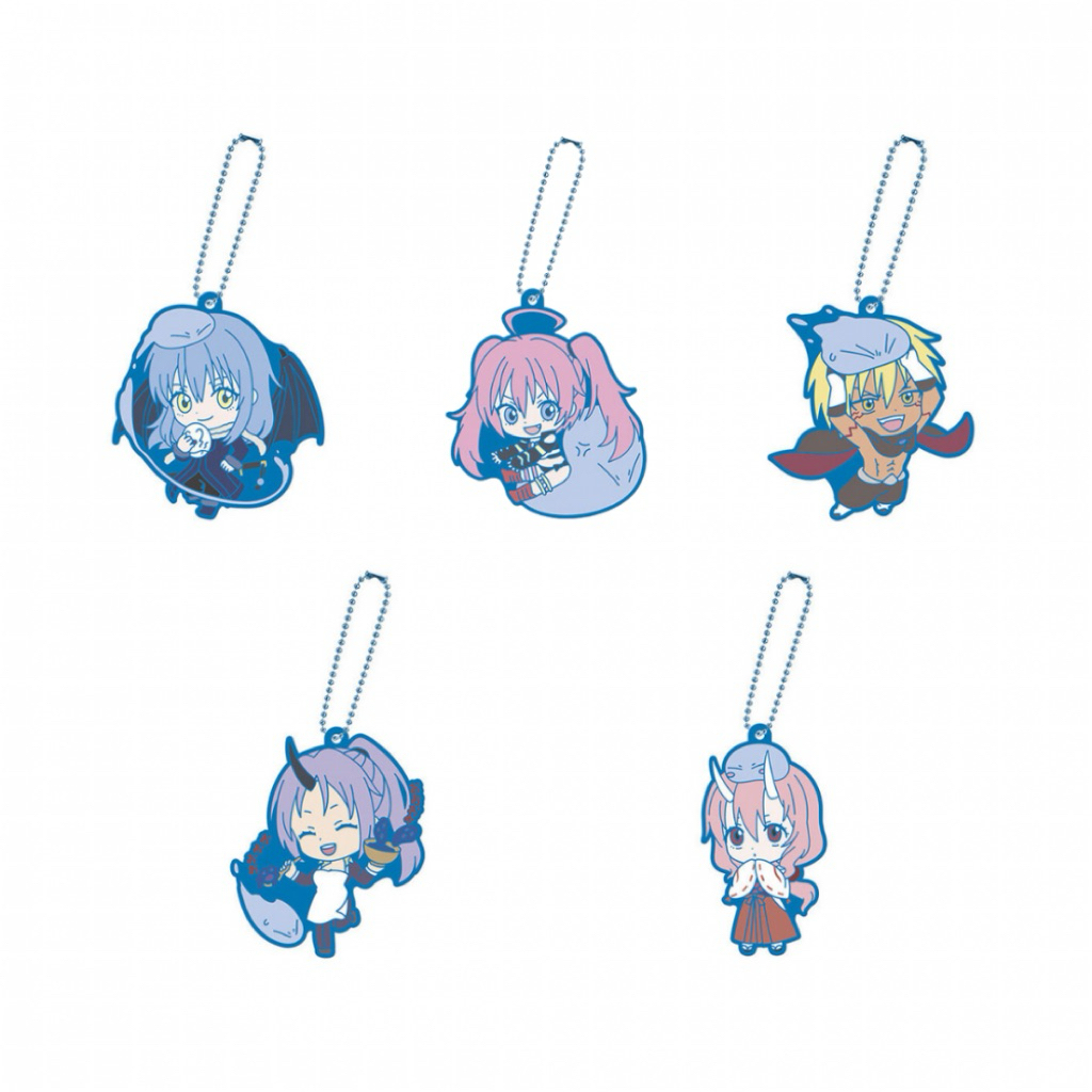 gashapon that time I got reincarnated as a slime keychain rubber vol 3 bag charm rubber tensura offi