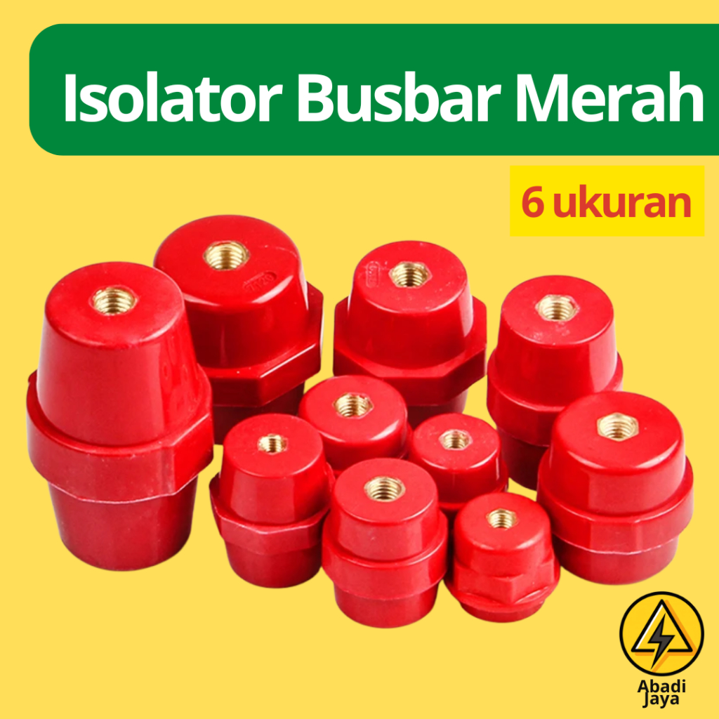 Isolator Busbar Merah | SM25 / SM30 / SM35 /SM40 / SM51 / SM76