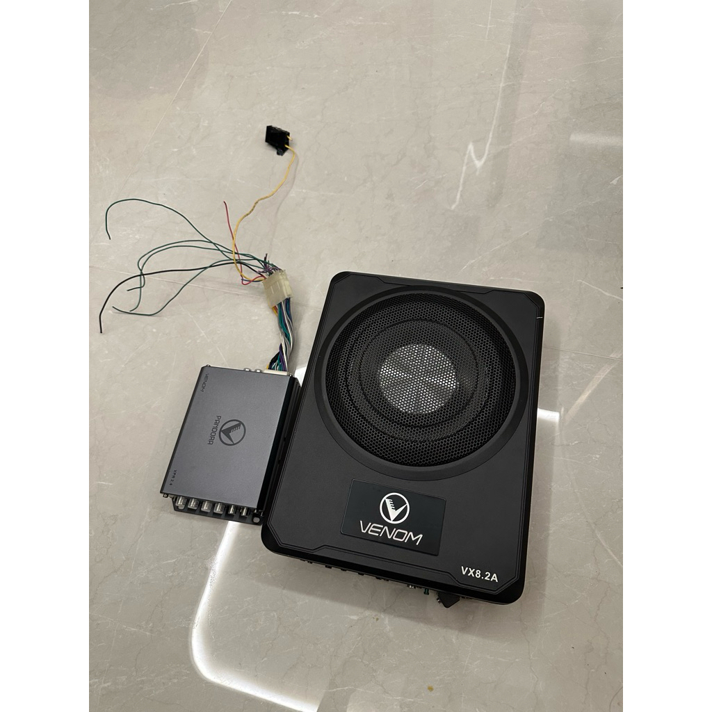 Paket Audio Venom DSP Processor VPR 2.4 + Subwoofer aktif kolong Venom VX8.2A
