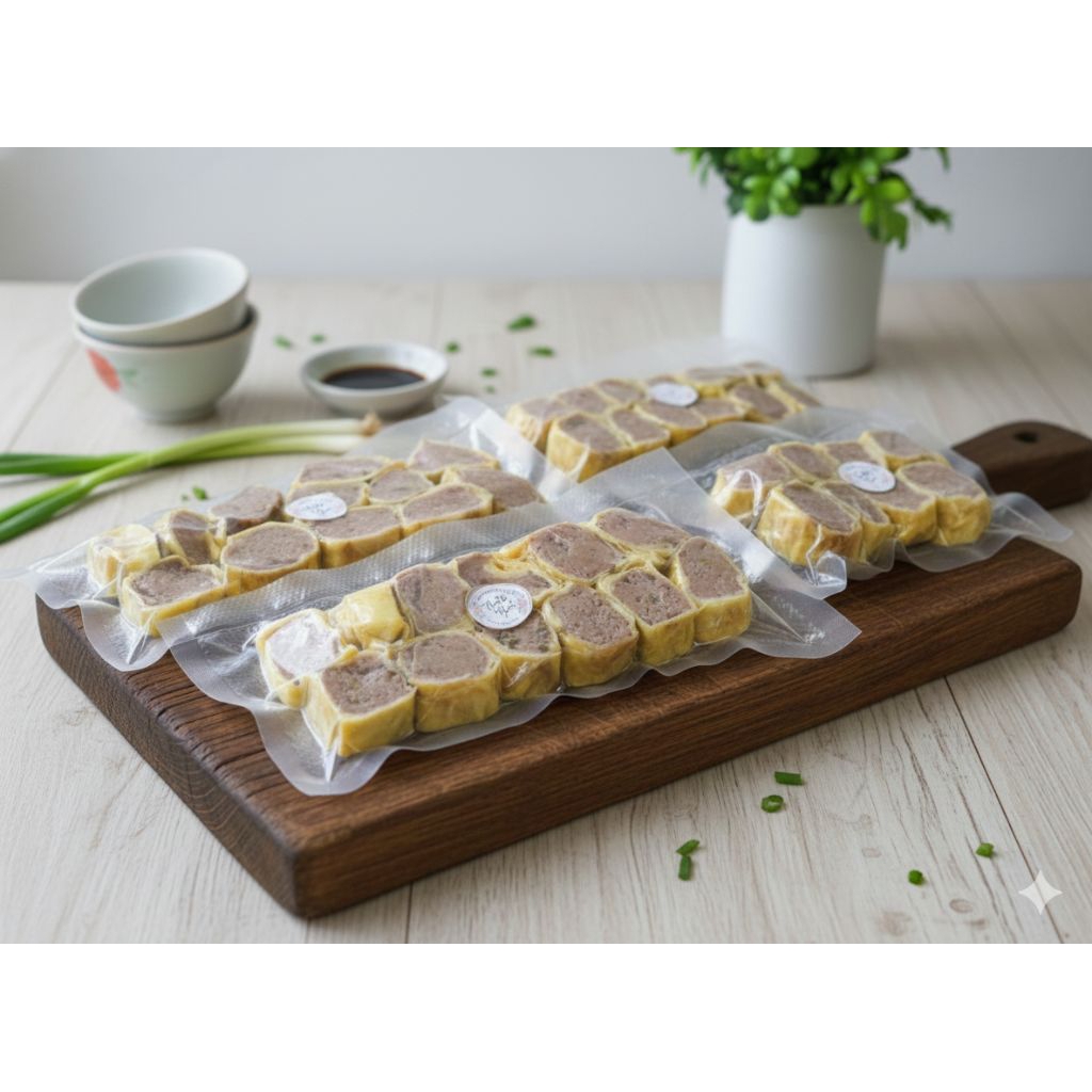 CHICKEN EGG ROLL Premium ala Hokben Homemade - Eggroll Ayam Frozen Food Halal Enak