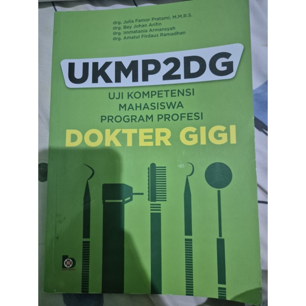 buku ukmp2dg uji kompetensi mahasiswa program profesi kedokteran gigi