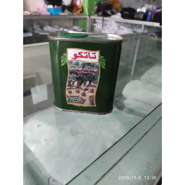 Minyak zaitun arab kaleng 175 mili tatco