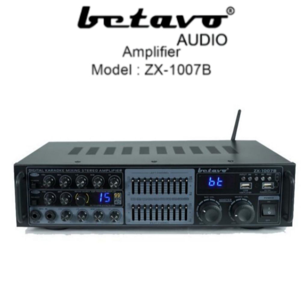 Amplifier Karaoke Betavo Zx 1007b Bluetooth