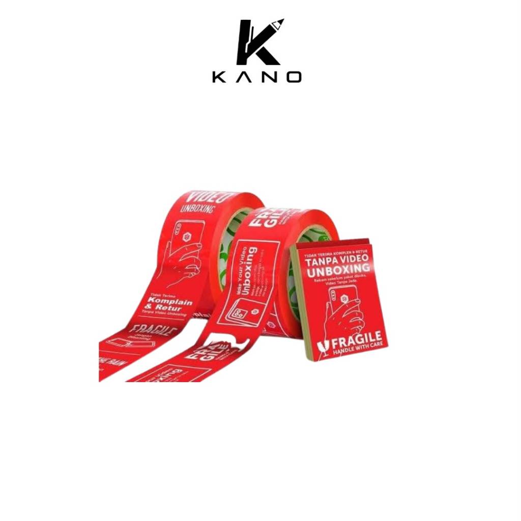 LAKBAN FRAGILE+VIDIO UNBOXING 45MM X 72YARD