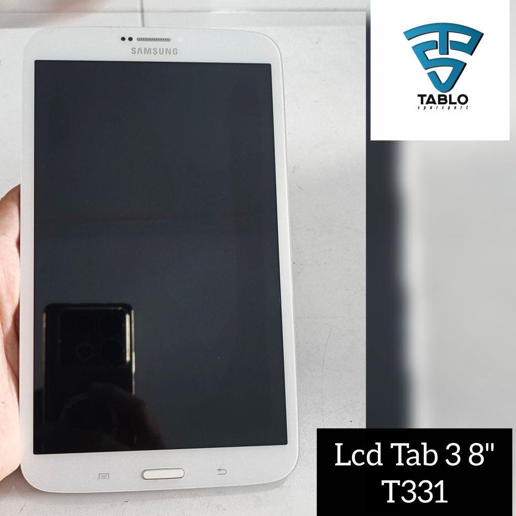 lcd plus frame Samsung tab 3 SM-T311 8 inci second garansi normal