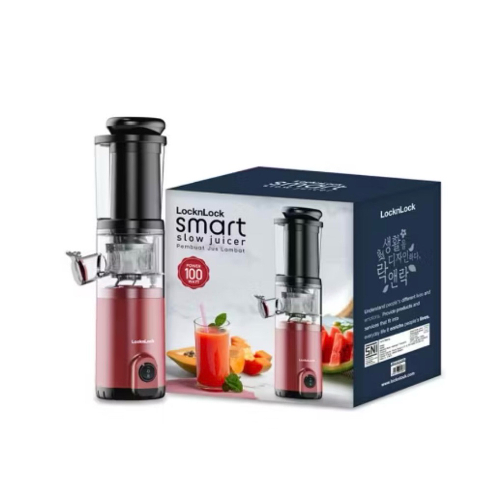 SLOW JUICER LOCKNLOCK LOW WATT