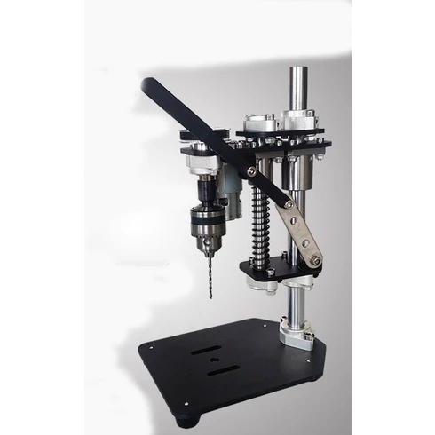 Mesin Bor Mini Desktop Micro Bench Drill 220V + Dinamo Portable DIY Variable Speed (8069) - 799 12V–
