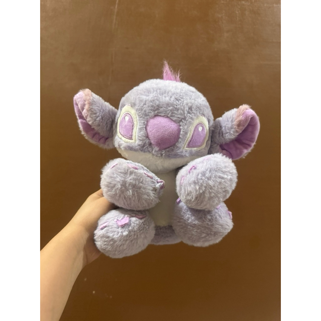 Boneka Karakter Stitch Ungu Lucu size 25cm / Boneka Stitch / Boneka Karakter Stitch Ungu