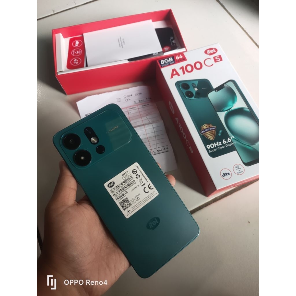 hp second itel A100Cs fuul original