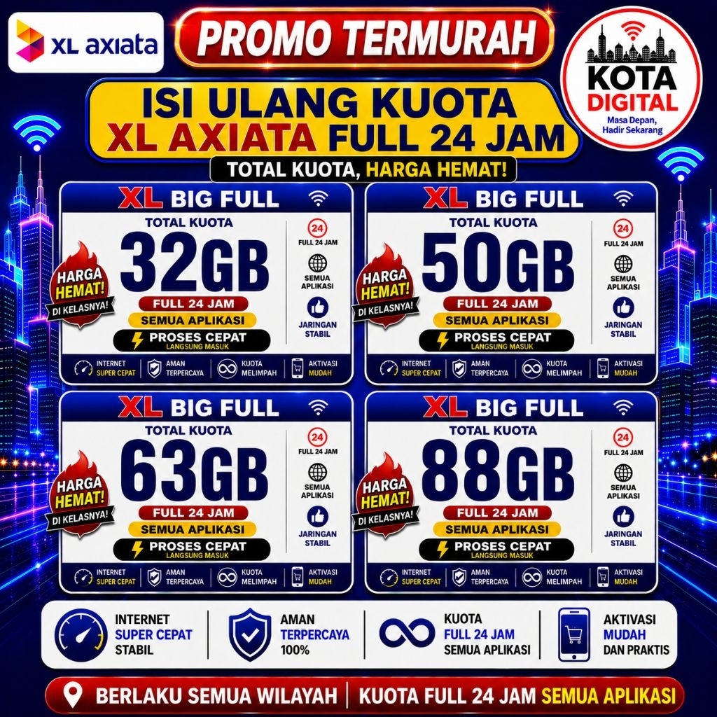 Paket Data XL Xtra Combo Flex Max XL Akrab MURAH | Proses Cepat