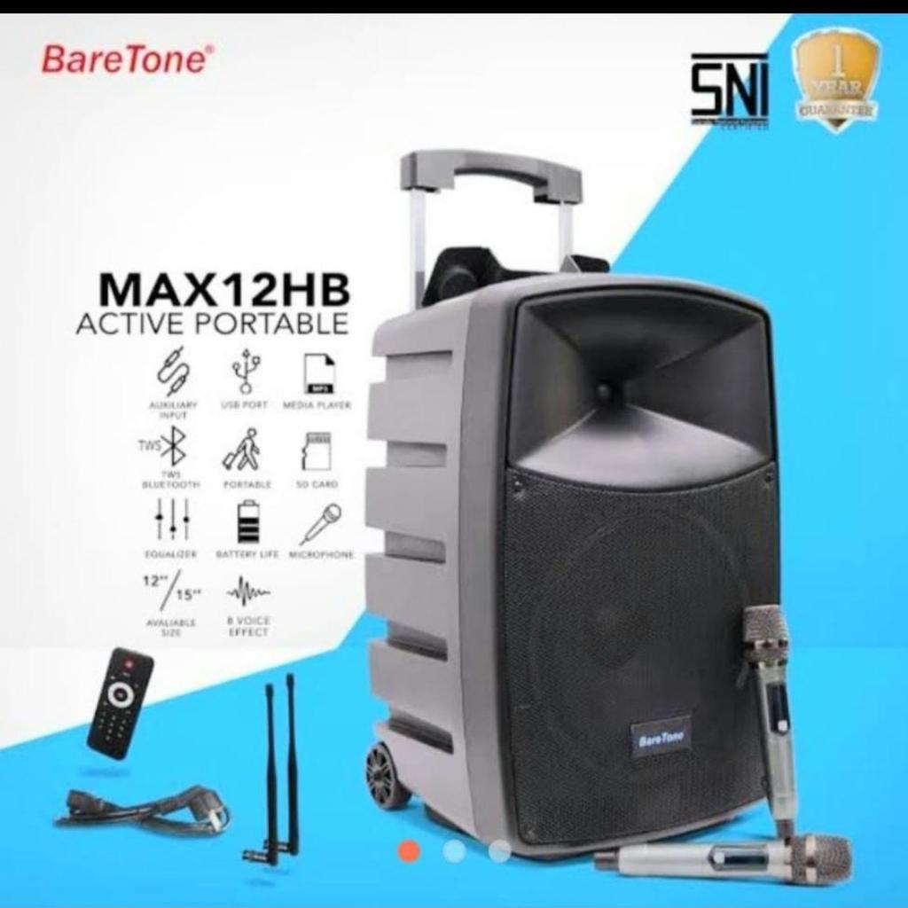 speaker portable wireless meeting baretone 12HB 12inch original
