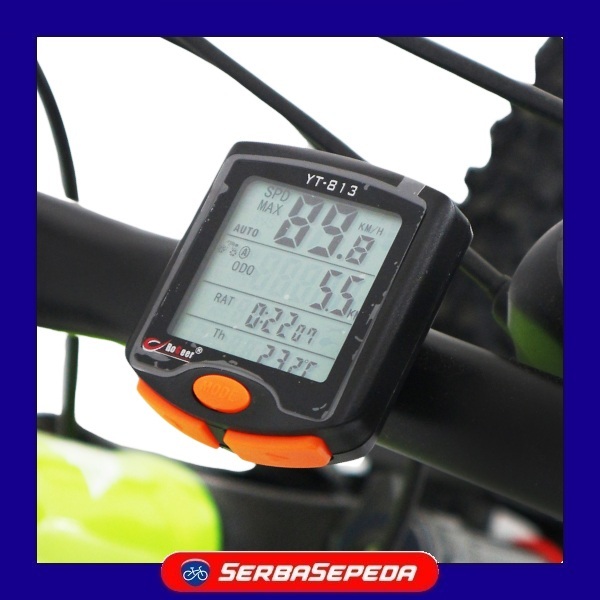 Bogeer Speedometer Wireless YT-813 - Speedometer Sepeda