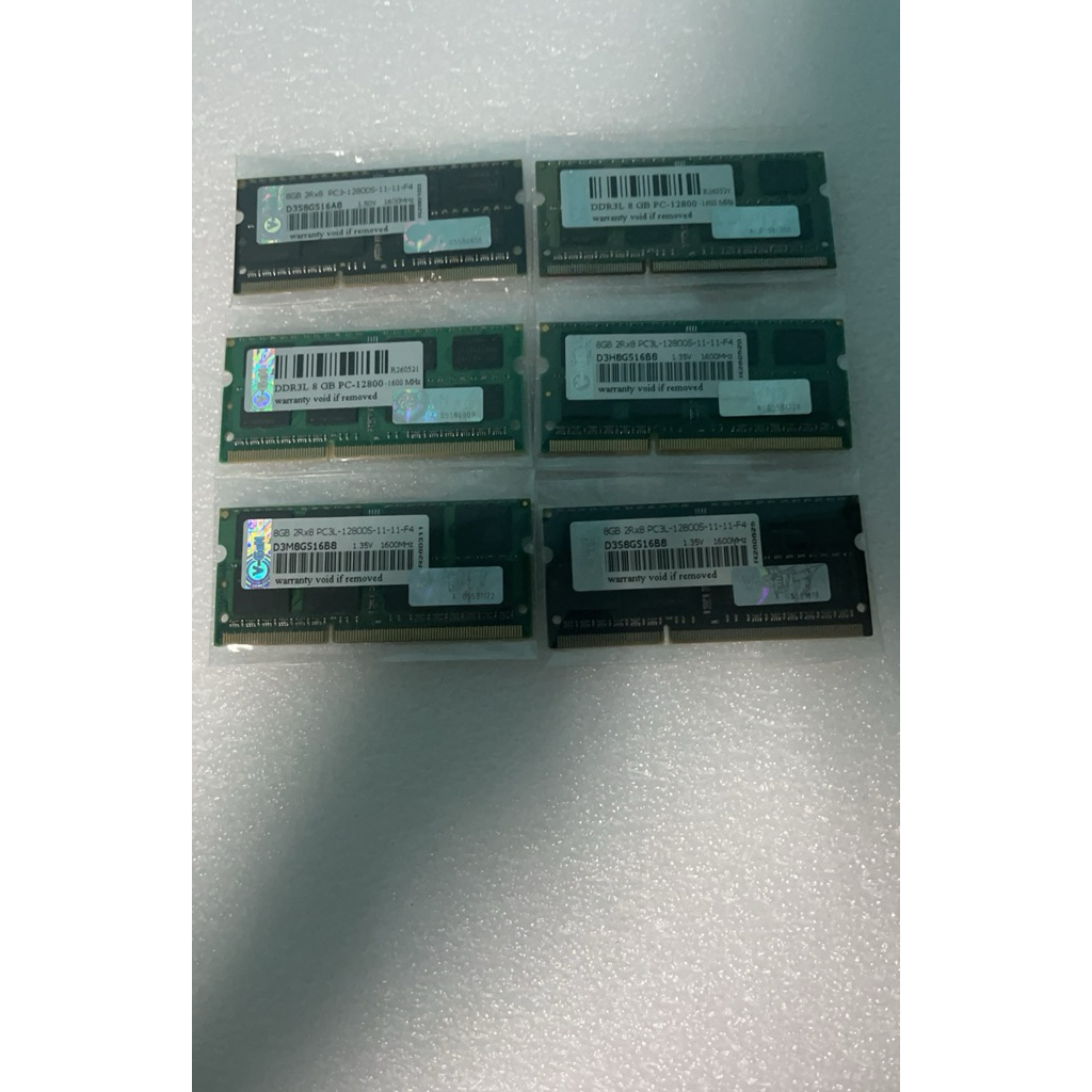 Ram Sodimm Vgen DDR3L 8GB / PC3L 12800