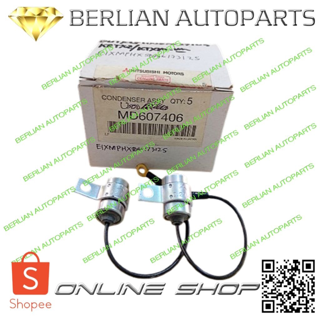 kondensor condenser Mitsubishi L300-MD607406 MITSUBISHI MOTORS JEPANG ORIGINAL